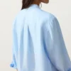 100% Linen Stand-Up Collar Shirt 100% Linen Stand-Up Collar Shirt