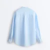 100% Linen Stand-Up Collar Shirt 100% Linen Stand-Up Collar Shirt