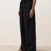 100% Linen Straight-Leg Trousers 100% Linen Straight-Leg Trousers