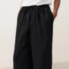 100% Linen Straight-Leg Trousers 100% Linen Straight-Leg Trousers