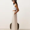 100% Linen Straight-Leg Trousers 100% Linen Straight-Leg Trousers