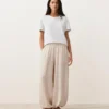 100% Linen Striped Bloomer Trousers 100% Linen Striped Bloomer Trousers