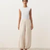 100% Linen Striped Bloomer Trousers 100% Linen Striped Bloomer Trousers
