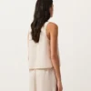 100% Linen V-Neck Strap Top 100% Linen V-Neck Strap Top
