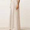 100% Linen Wide-Leg Trousers 100% Linen Wide-Leg Trousers