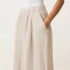 100% Linen Wide-Leg Trousers 100% Linen Wide-Leg Trousers
