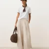 100% Linen Wide-Leg Trousers 100% Linen Wide-Leg Trousers