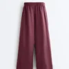 100% Linen Wide-Leg Trousers 100% Linen Wide-Leg Trousers