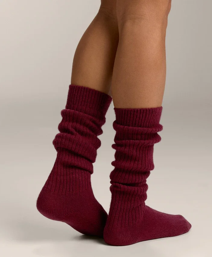 18% Cashmere 13% Wool Long Socks 18% Cashmere 13% Wool Long Socks