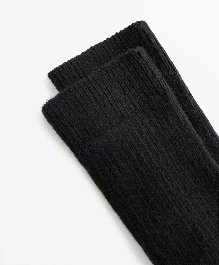 18% Cashmere 13% Wool Long Socks 18% Cashmere 13% Wool Long Socks