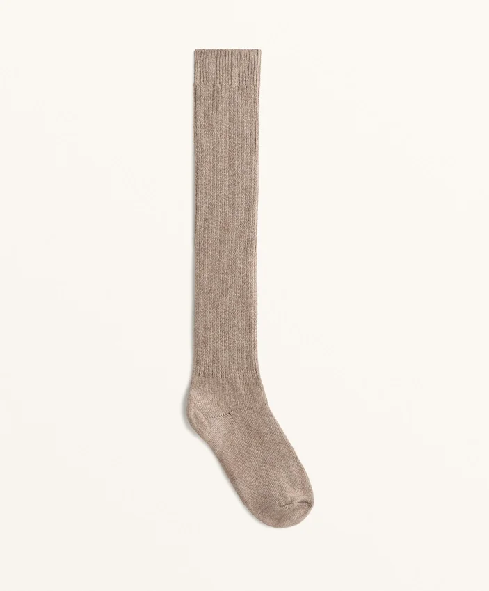 18% Cashmere 13% Wool Long Socks 18% Cashmere 13% Wool Long Socks