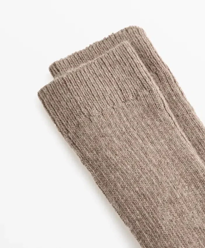 18% Cashmere 13% Wool Long Socks 18% Cashmere 13% Wool Long Socks