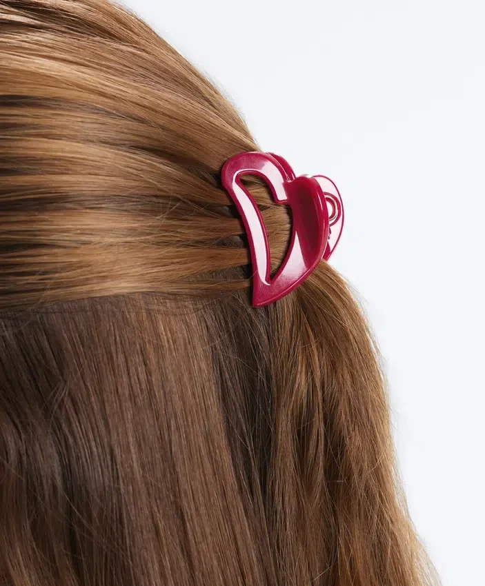 2 Heart Hair Clips 2 Heart Hair Clips
