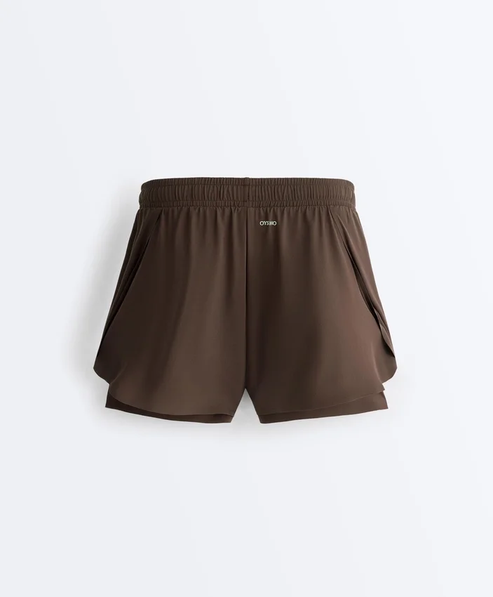 2-In-1 Mid Rise Light Touch Shorts 2-In-1 Mid Rise Light Touch Shorts