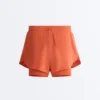 2-In-1 Mid Rise Light Touch Shorts 2-In-1 Mid Rise Light Touch Shorts