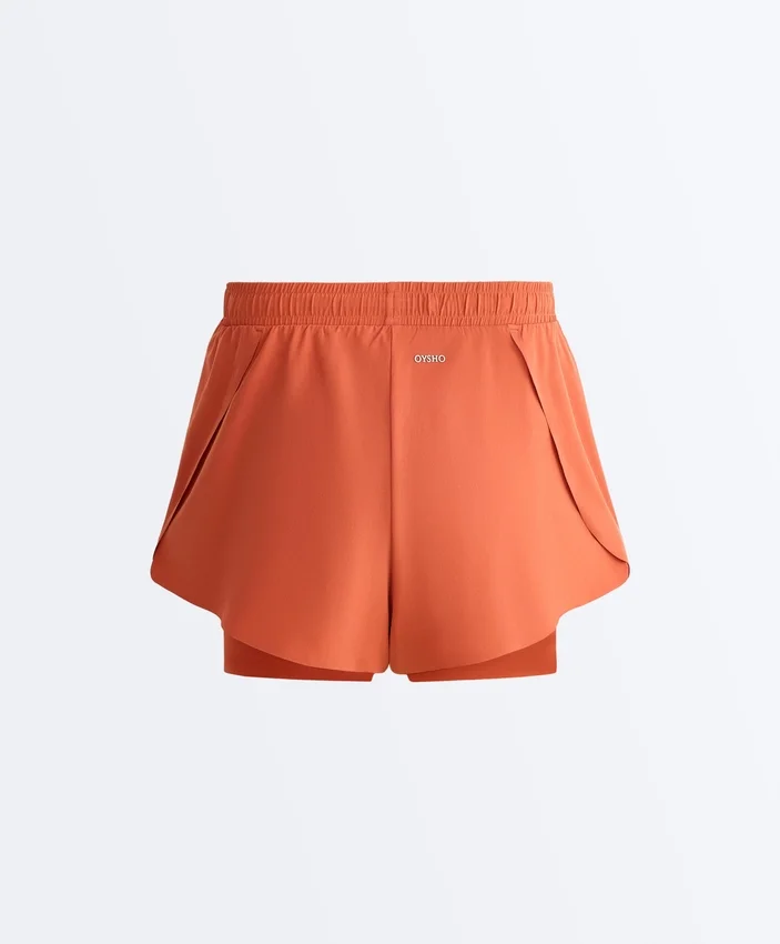 2-In-1 Mid Rise Light Touch Shorts 2-In-1 Mid Rise Light Touch Shorts
