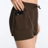 2-In-1 Mid Rise Light Touch Shorts 2-In-1 Mid Rise Light Touch Shorts