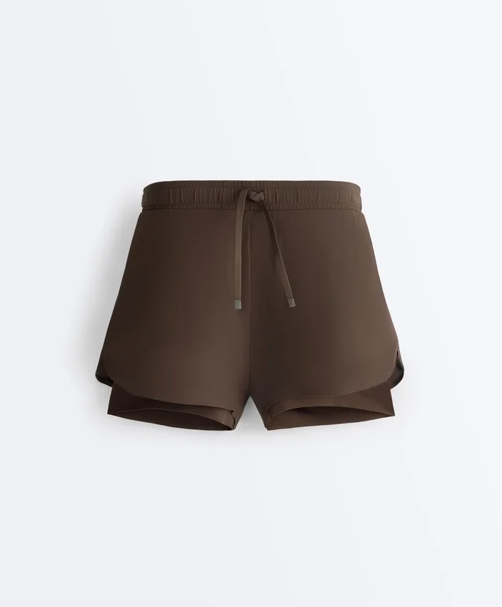 2-In-1 Mid Rise Light Touch Shorts 2-In-1 Mid Rise Light Touch Shorts