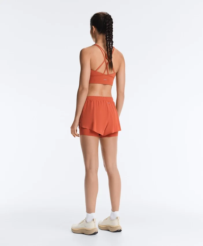 2-In-1 Mid Rise Light Touch Shorts 2-In-1 Mid Rise Light Touch Shorts