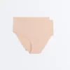 2 Invisible Polyamide Blend Mid-Rise Classic Briefs 2 Invisible Polyamide Blend Mid-Rise Classic Briefs