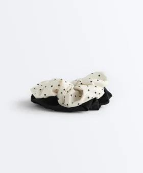 2 Large Hair Scrunchies