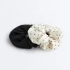 2 Large Hair Scrunchies 2 Large Hair Scrunchies