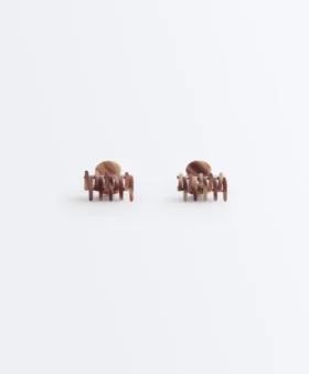 2 Medium Print Hair Clips