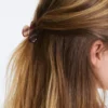 2 Medium Print Hair Clips