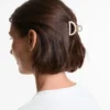 2 Metallic Mini Hair Clips