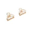 2 Metallic Mini Hair Clips