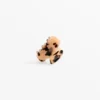 2 Mini Faux-Tortoiseshell Hair Clips 2 Mini Faux-Tortoiseshell Hair Clips