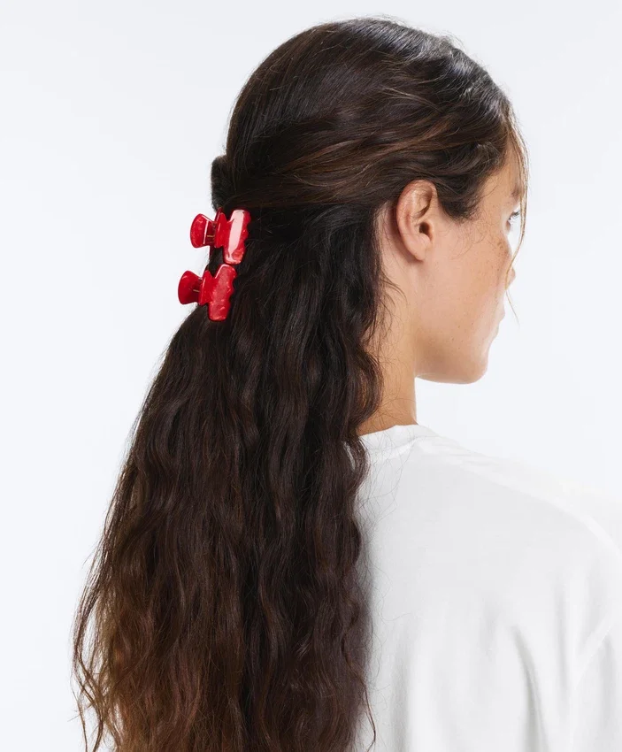 2 Mini Hair Clips 2 Mini Hair Clips