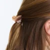 2 Mini Printed Hair Clips