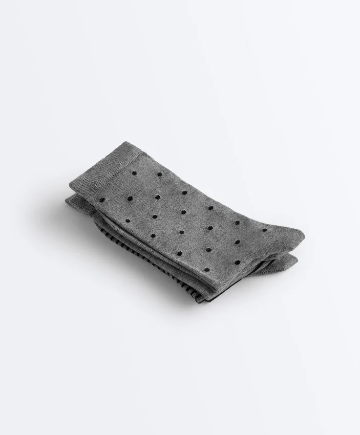 2 Pairs of Classic 55% Modal 10% Cashmere Socks 2 Pairs of Classic 55% Modal 10% Cashmere Socks