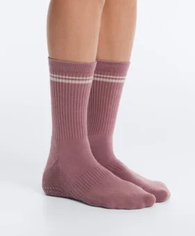 2 Pairs of Classic Cotton Blend Yoga and Pilates Socks