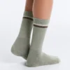 2 Pairs of Classic Cotton Blend Yoga and Pilates Socks 2 Pairs of Classic Cotton Blend Yoga and Pilates Socks