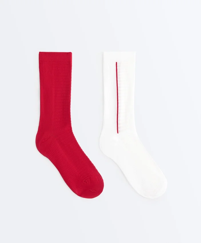 2 Pairs of Classic Polyamide Blend Sports Socks 2 Pairs of Classic Polyamide Blend Sports Socks