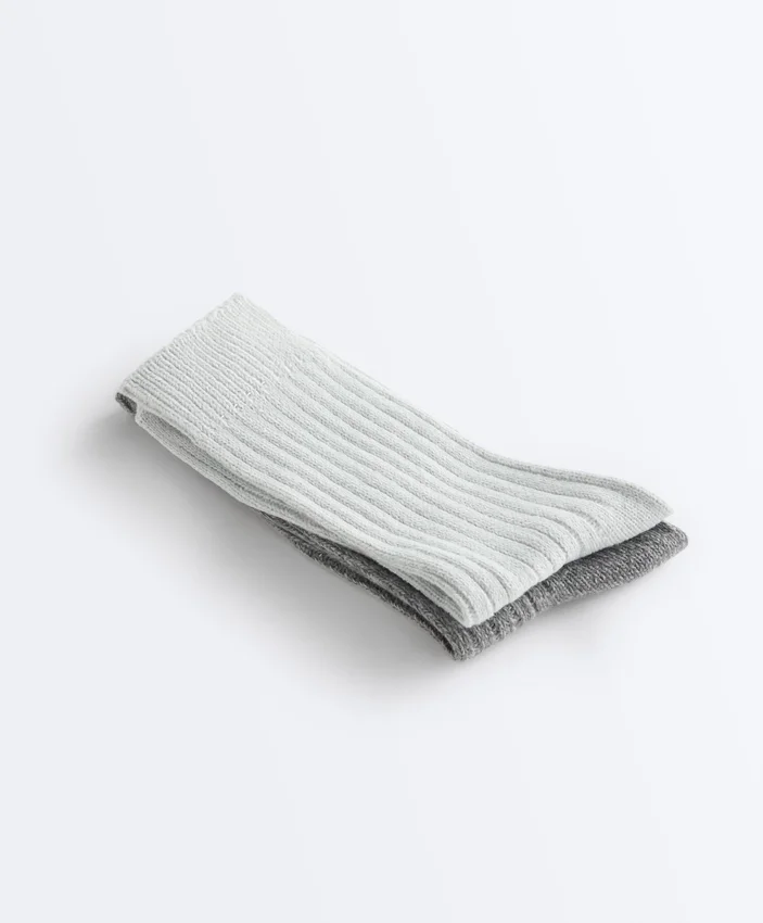 2 Pairs of Classic Ribbed Socks 2 Pairs of Classic Ribbed Socks
