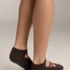 2 Pairs of Cotton Blend Crossover Strap Yoga and Pilates Socks 2 Pairs of Cotton Blend Crossover Strap Yoga and Pilates Socks