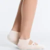 2 Pairs of Cotton Blend Sneaker Yoga and Pilates Socks with Crossover Straps