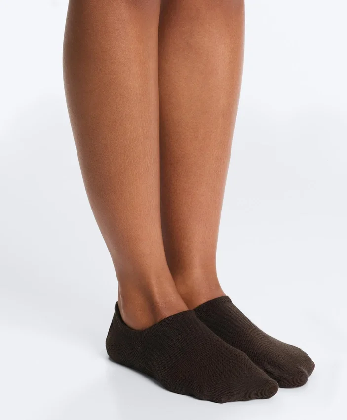 2 Pairs of Cotton Blend Yoga and Pilates Socks 2 Pairs of Cotton Blend Yoga and Pilates Socks