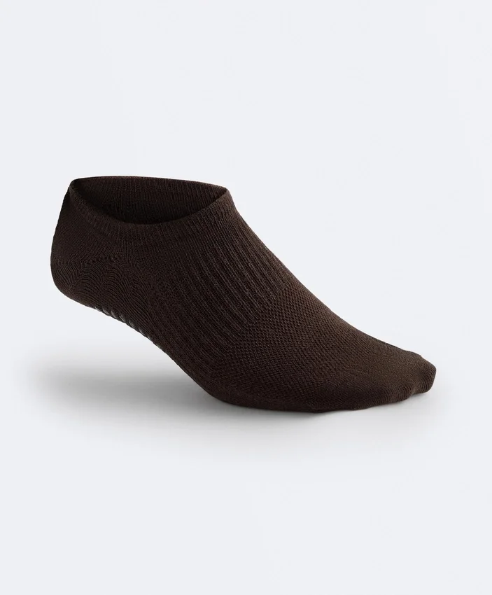 2 Pairs of Cotton Blend Yoga and Pilates Socks 2 Pairs of Cotton Blend Yoga and Pilates Socks