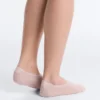 2 Pairs of High-Cut Cotton Invisible Socks
