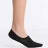 2 Pairs of High-Cut Ribbed Cotton Blend Invisible Socks 2 Pairs of High-Cut Ribbed Cotton Blend Invisible Socks