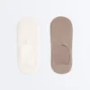 2 Pairs of Invisible Microfibre High Cut Socks