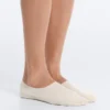 2 Pairs of Invisible Ribbed Microfibre High-Cut Socks