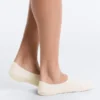 2 Pairs of Invisible Ribbed Microfibre High-Cut Socks