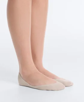 2 Pairs of Low-Cut Cotton Blend Invisible Socks