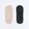 2 Pairs of Microfibre Medium Cut Invisible Socks 2 Pairs of Microfibre Medium Cut Invisible Socks