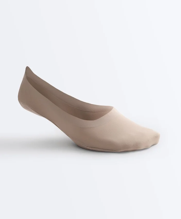2 Pairs of Microfibre Medium Cut Invisible Socks 2 Pairs of Microfibre Medium Cut Invisible Socks